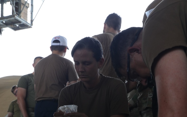 USS Lewis B. Puller Conducts Damage Control/Medical Training in U.S. 5th Fleet AOO