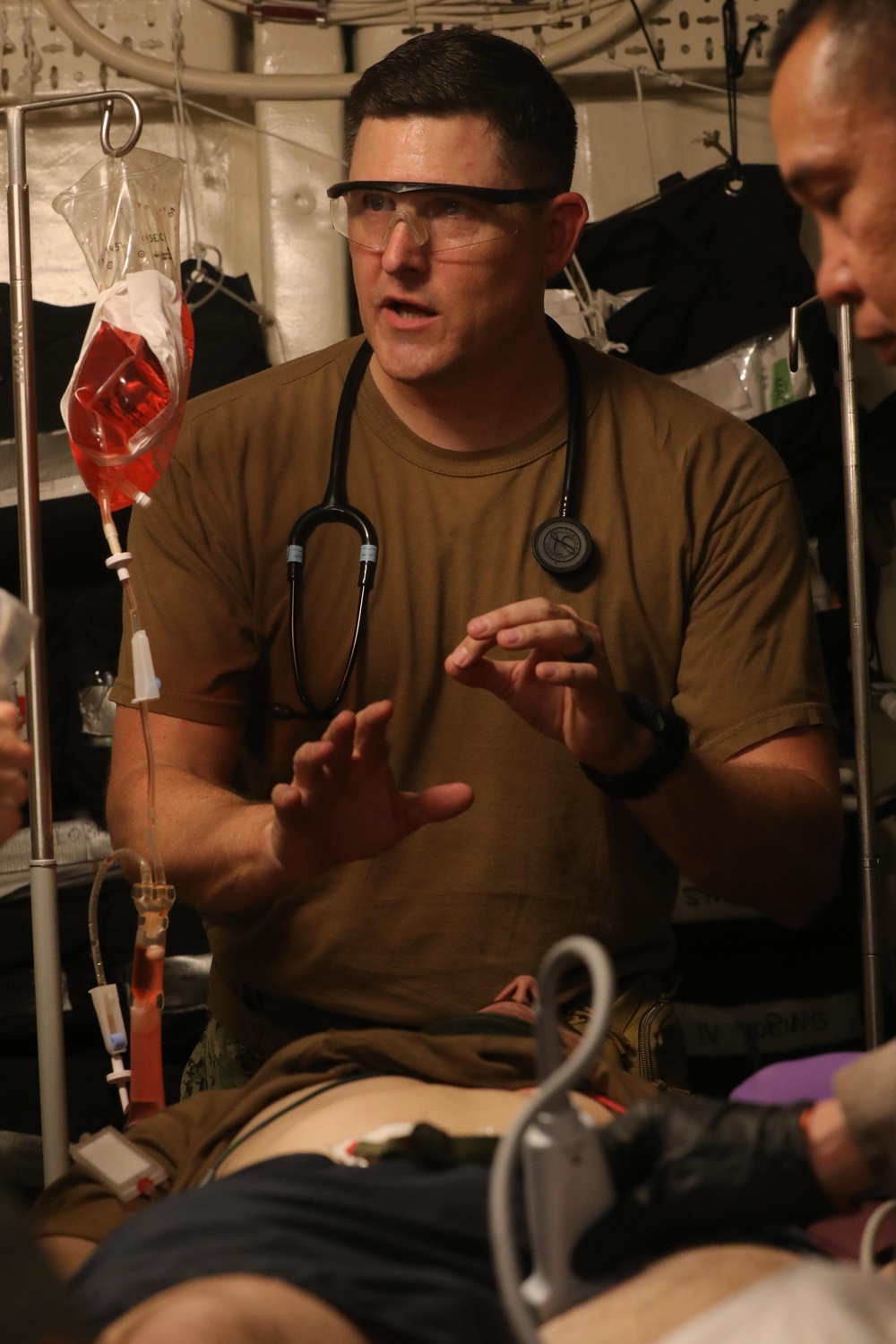 USS Lewis B. Puller Conducts Damage Control Training in U.S. 5th Fleet AOO