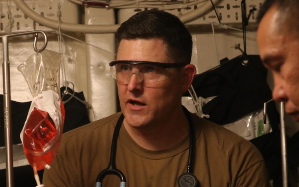 USS Lewis B. Puller Conducts Damage Control Training in U.S. 5th Fleet AOO