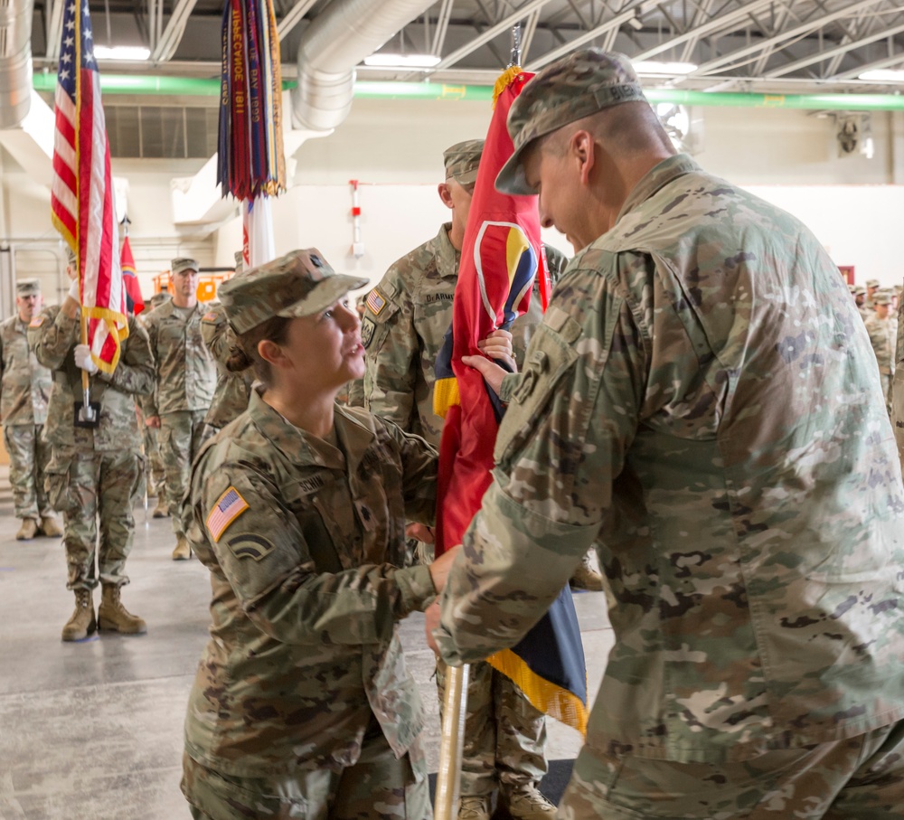 42nd ID’s Headquarters and Headquarters Battalion welcomes new commander during change of command ceremony