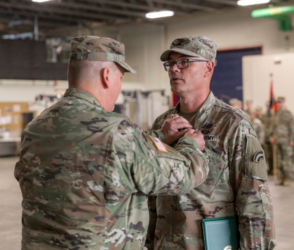 42nd ID’s Headquarters and Headquarters Battalion welcomes new commander during change of command ceremony