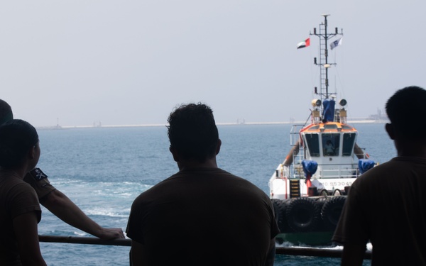 USS Lewis B. Puller Conducts Sea and Anchor Evolution
