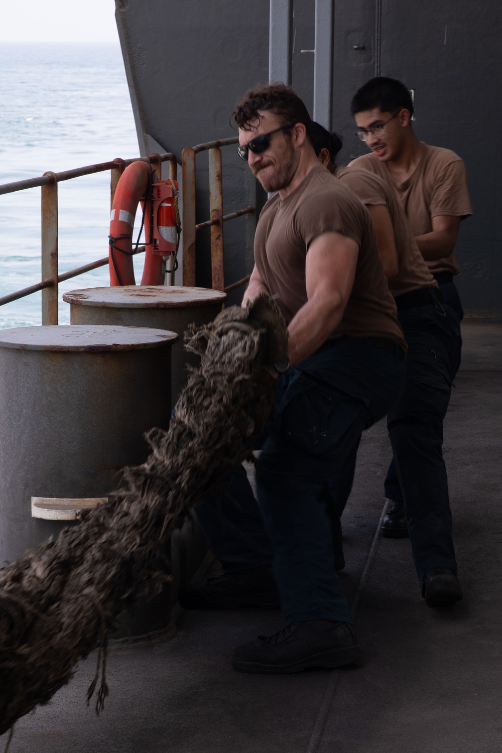 USS Lewis B. Puller Conducts Sea and Anchor Evolution