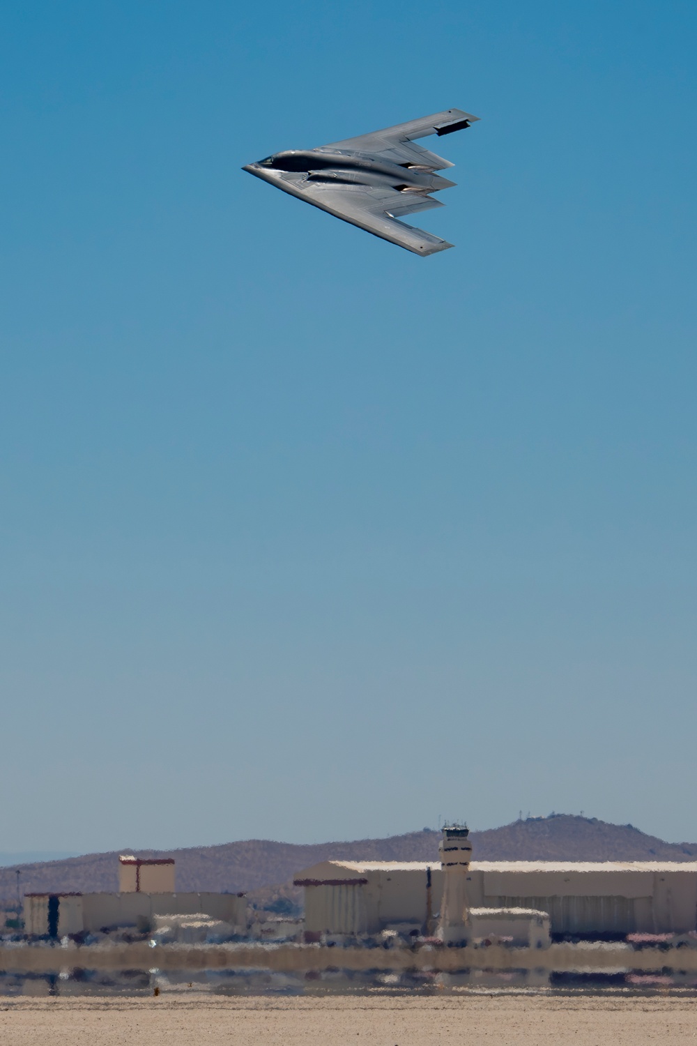 B-2 Spirit conducts flight tests over Edwards AFB