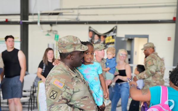 Demon Brigade Welcome Home Ceremony July 17, 2024