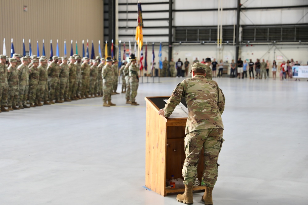 Demon Brigade Welcome Home Ceremony July 17, 2024