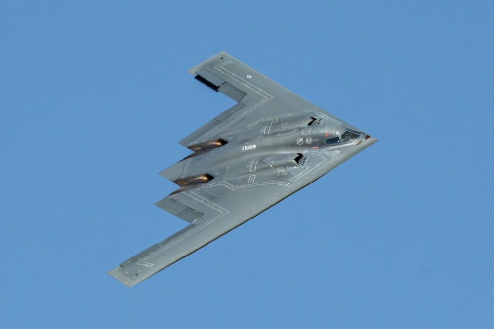 B-2 Spirit conducts flight tests over Edwards AFB