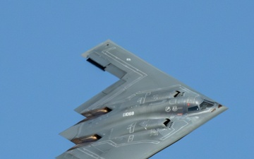 B-2 Spirit conducts flight tests over Edwards AFB