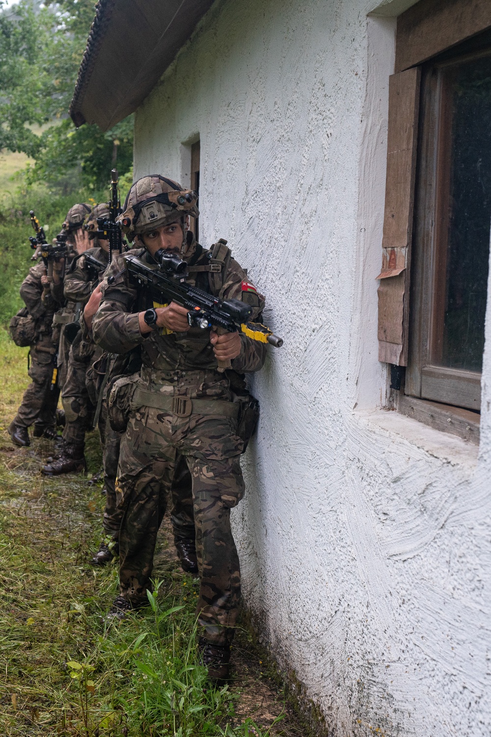 British Army Officer Cadets Train in Hohenfels