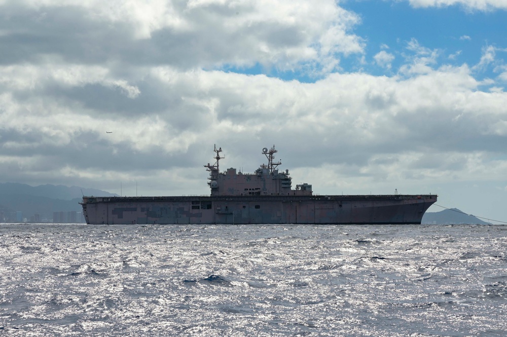 USCG Port Security practices security escort during RIMPAC 2024