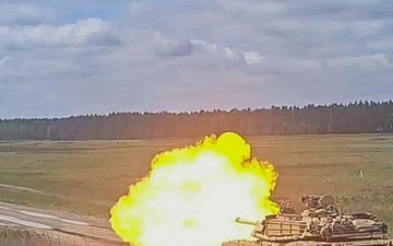 2-12 Cav Regt.’s Alpha and Bravo Companies complete Tank Gunnery Table V in Poland