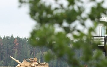 2-12 Cav Regt.’s Alpha and Bravo Companies complete Tank Gunnery Table V in Poland