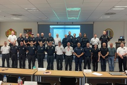 USAG Rheinland-Pfalz DES hosts first ERS class, provides crucial training for first responders from across the theater