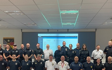 USAG Rheinland-Pfalz DES hosts first ERS class, provides crucial training for first responders from across the theater