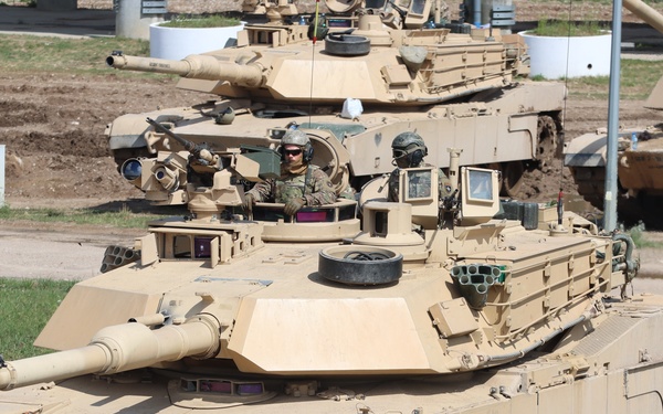 2-12 Cav Regt.’s Alpha and Bravo Companies complete Tank Gunnery Table V in Poland