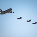Italian Air Force conducts formation flight over CENTCOM during Operation Indo-Pacific Jump 2024