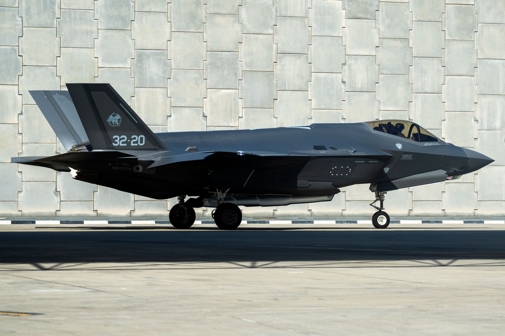 Italian Air Force F-35s arrive in CENTCOM
