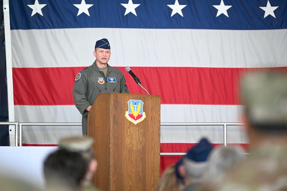 495th Fighter Group change of command