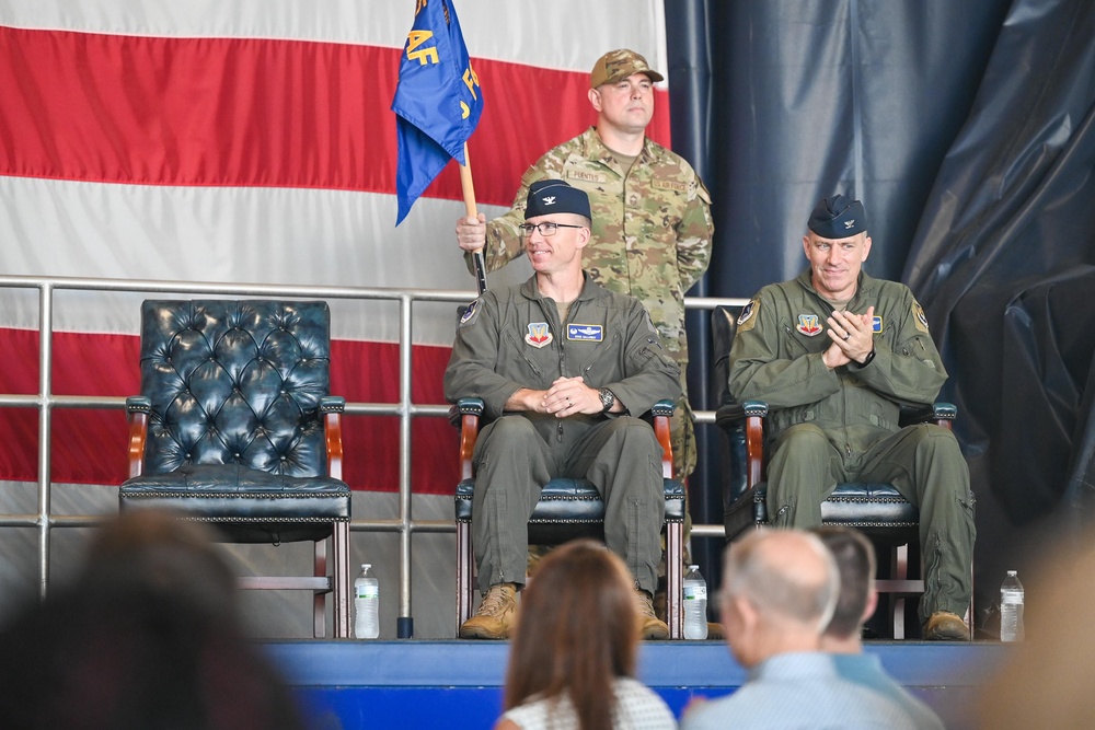 495th Fighter Group change of command