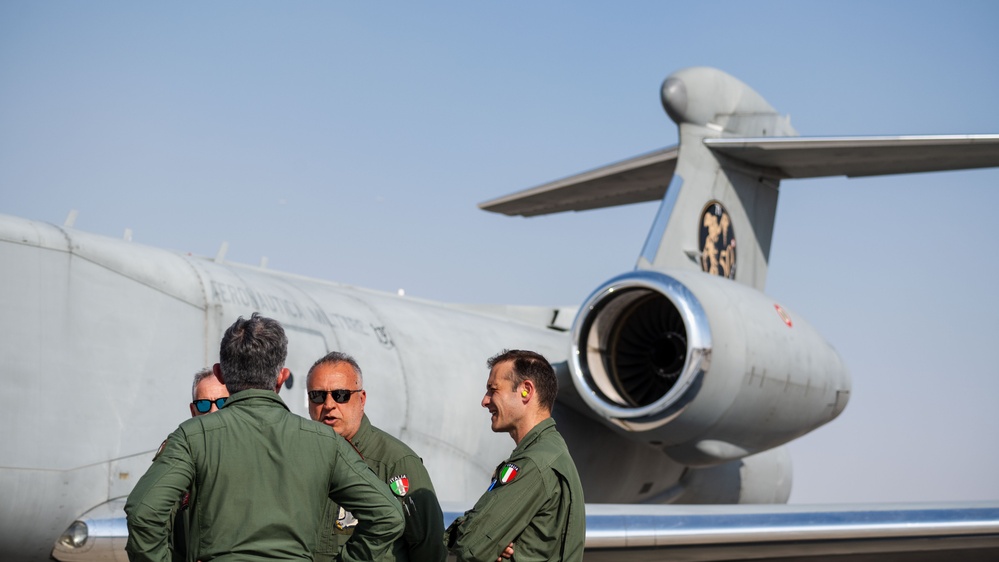 Italian Air Force moves assets through CENTCOM as a part of Operation Indo-Pacific Jump 2024