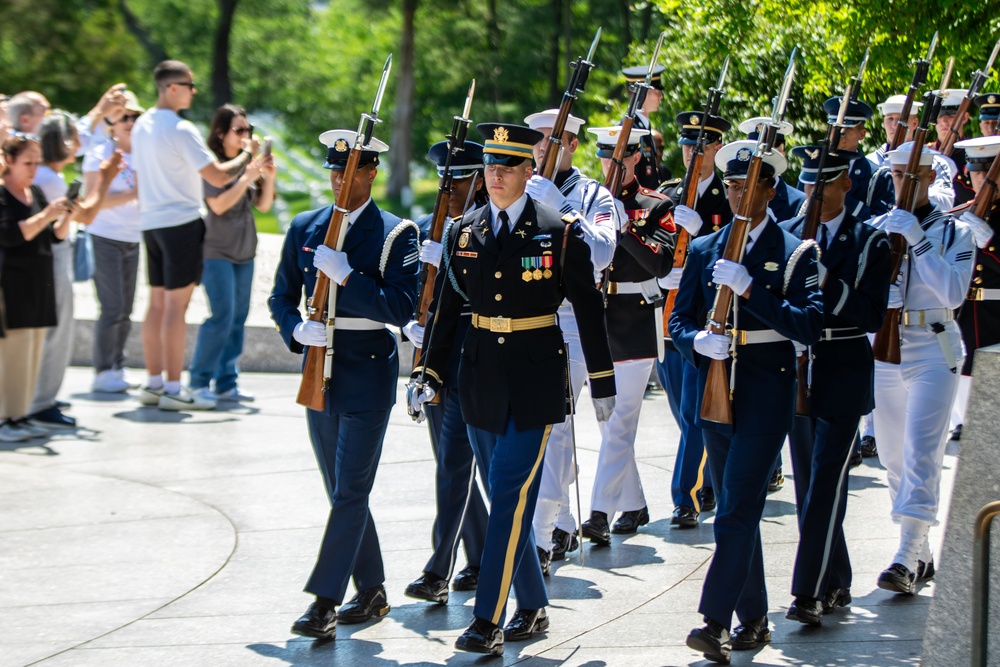 John F. Kennedy Armed Forces Full Honors Wreath-Laying Ceremony