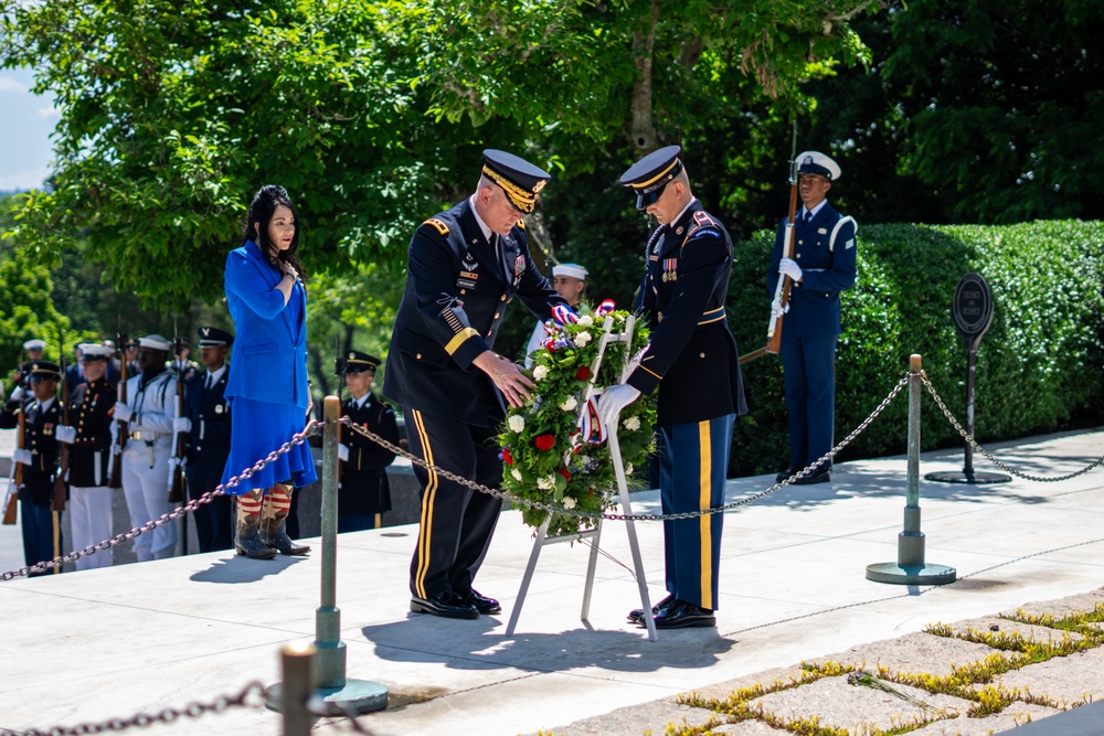 John F. Kennedy Armed Forces Full Honors Wreath-Laying Ceremony