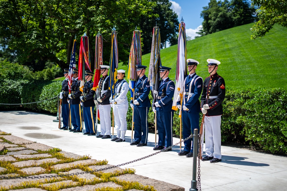 John F. Kennedy Armed Forces Full Honors Wreath-Laying Ceremony