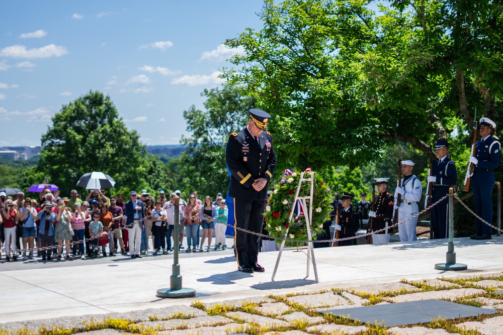 John F. Kennedy Armed Forces Full Honors Wreath-Laying Ceremony