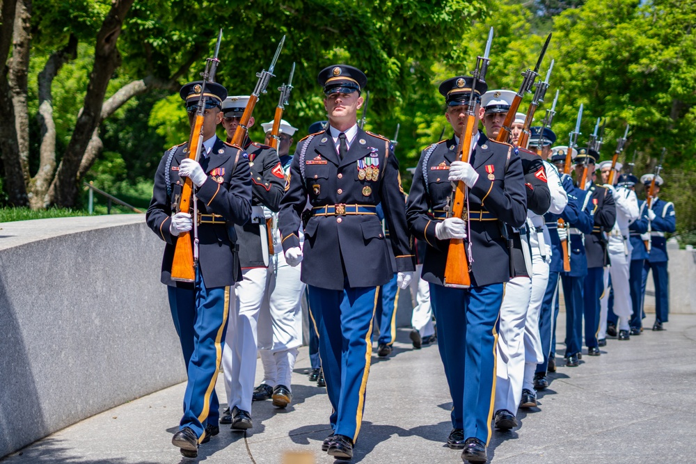 John F. Kennedy Armed Forces Full Honors Wreath-Laying Ceremony