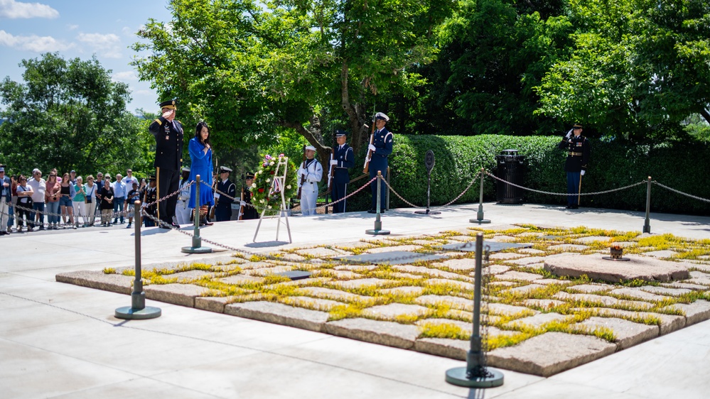 John F. Kennedy Armed Forces Full Honors Wreath-Laying Ceremony