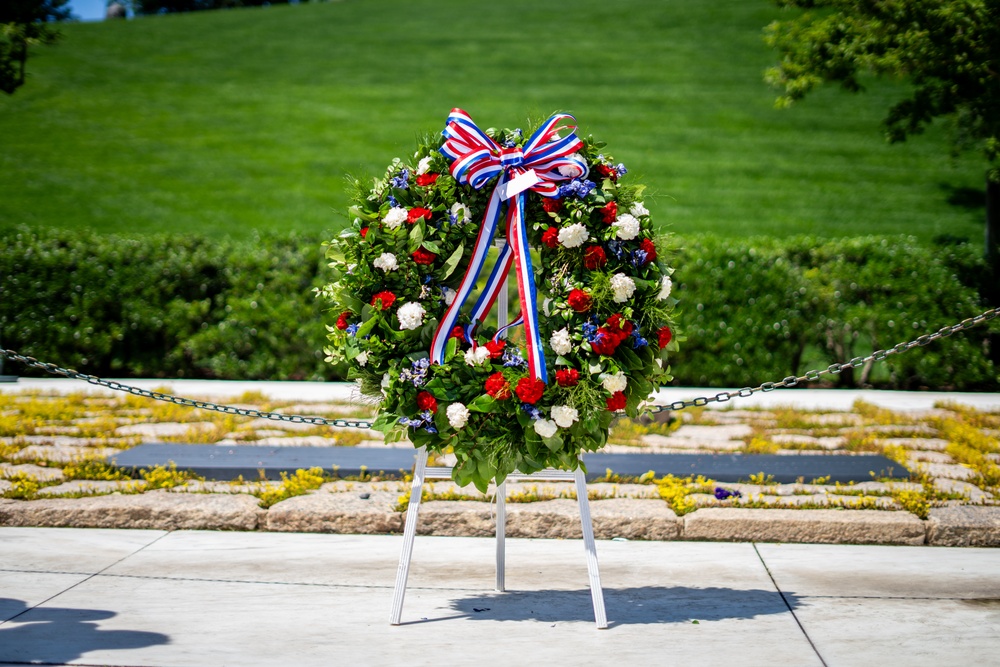 John F. Kennedy Armed Forces Full Honors Wreath-Laying Ceremony