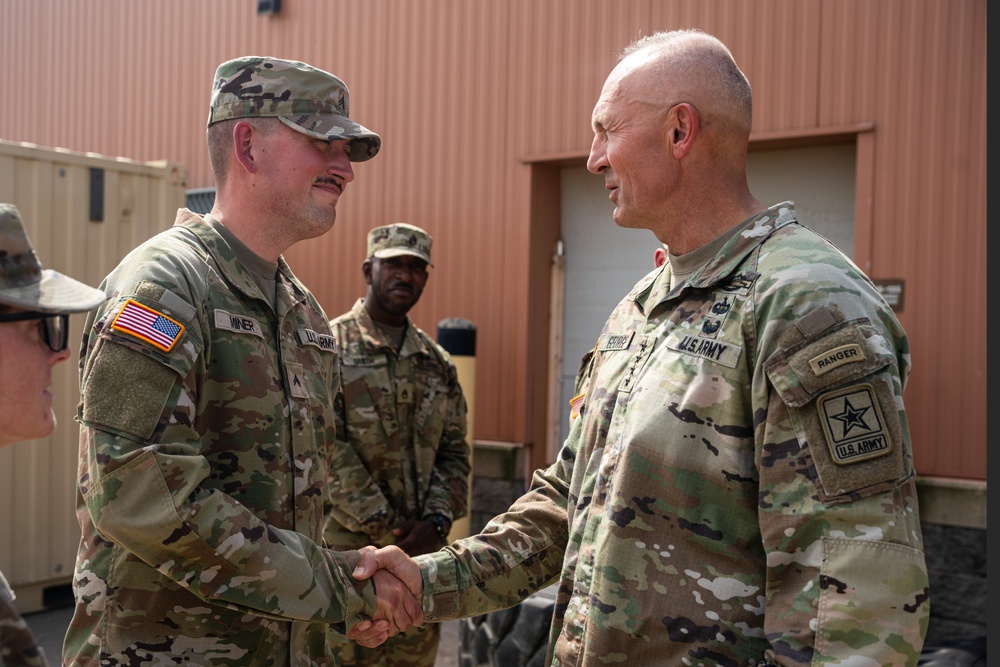 Chief of Staff of the Army visits Fort Drum