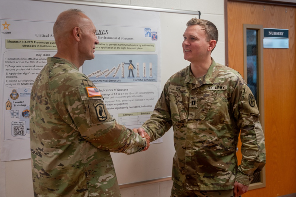 Chief of Staff of the Army visits Fort Drum