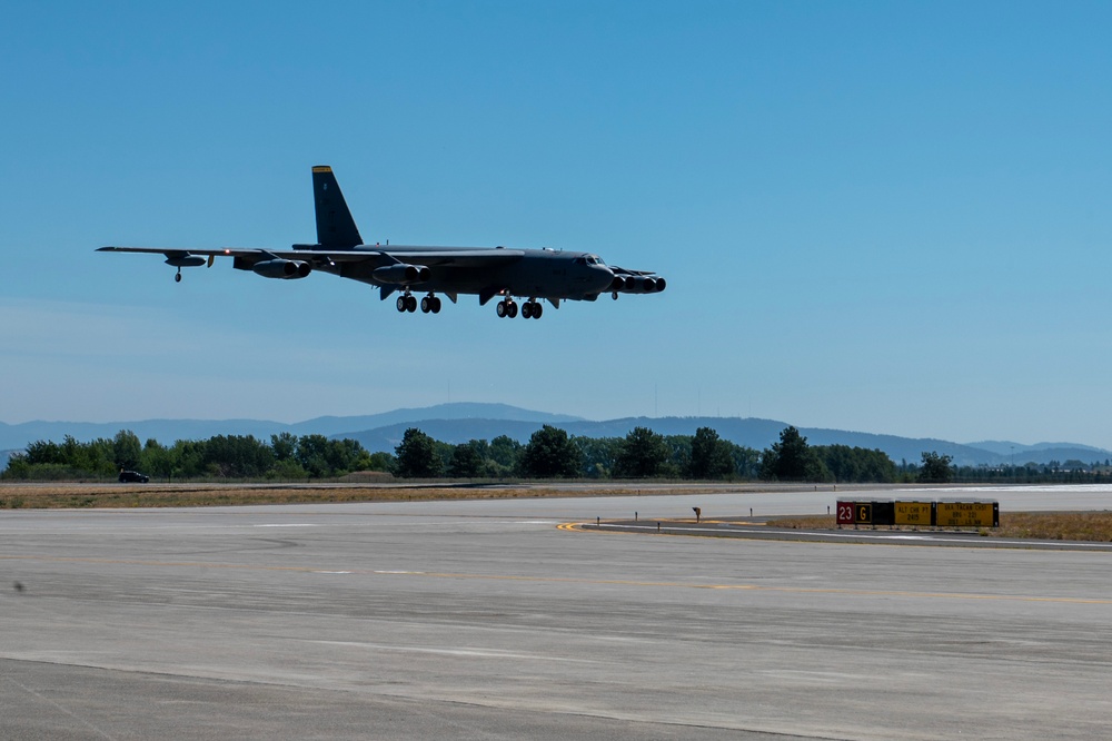 69th Bomb Squadron arrives for Agile Combat Employment integration event, Agile Warbird