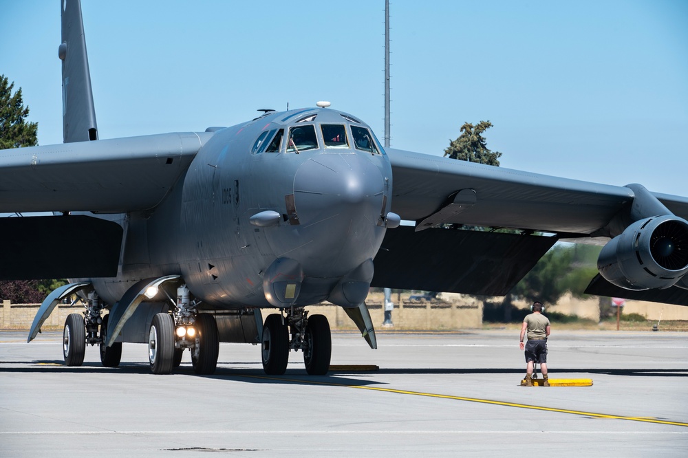 69th Bomb Squadron arrives for Agile Combat Employment integration event, Agile Warbird