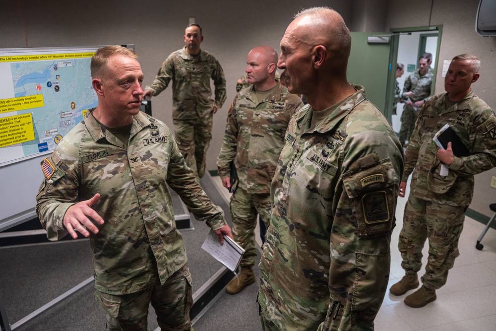 Chief of Staff of the Army visits Fort Drum