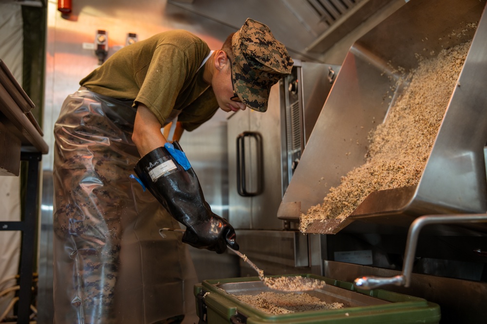 II MSB Expeditionary Field Kitchen