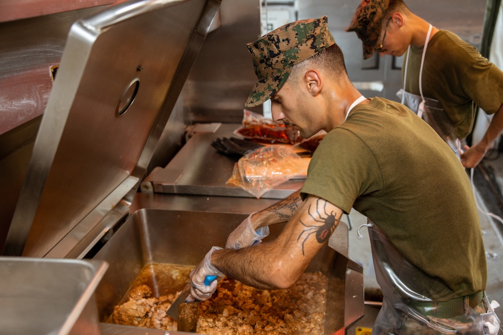 II MSB Expeditionary Field Kitchen