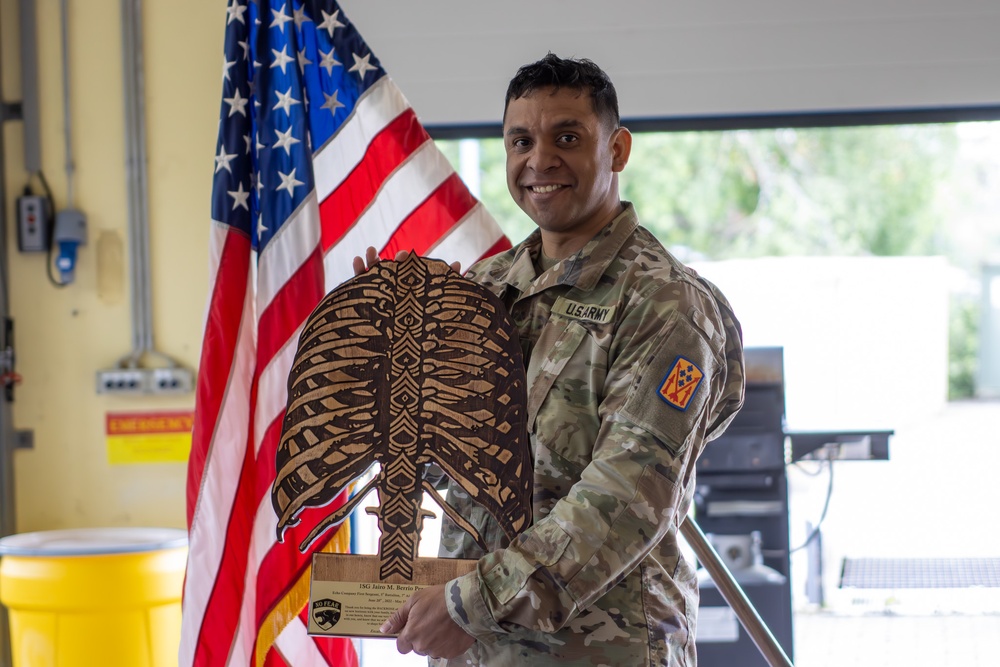 Echo Company, 5th Battalion, 7th Air Defense Artillery Regiment Change of Responsibility