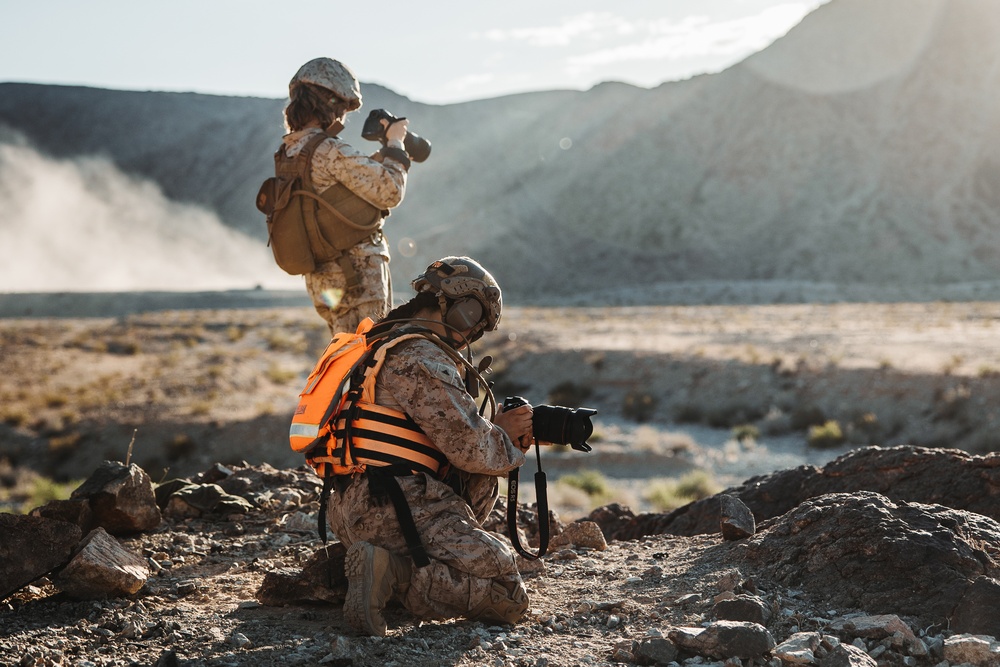 Marines with 1/24 conduct company attacks during ITX 4-24