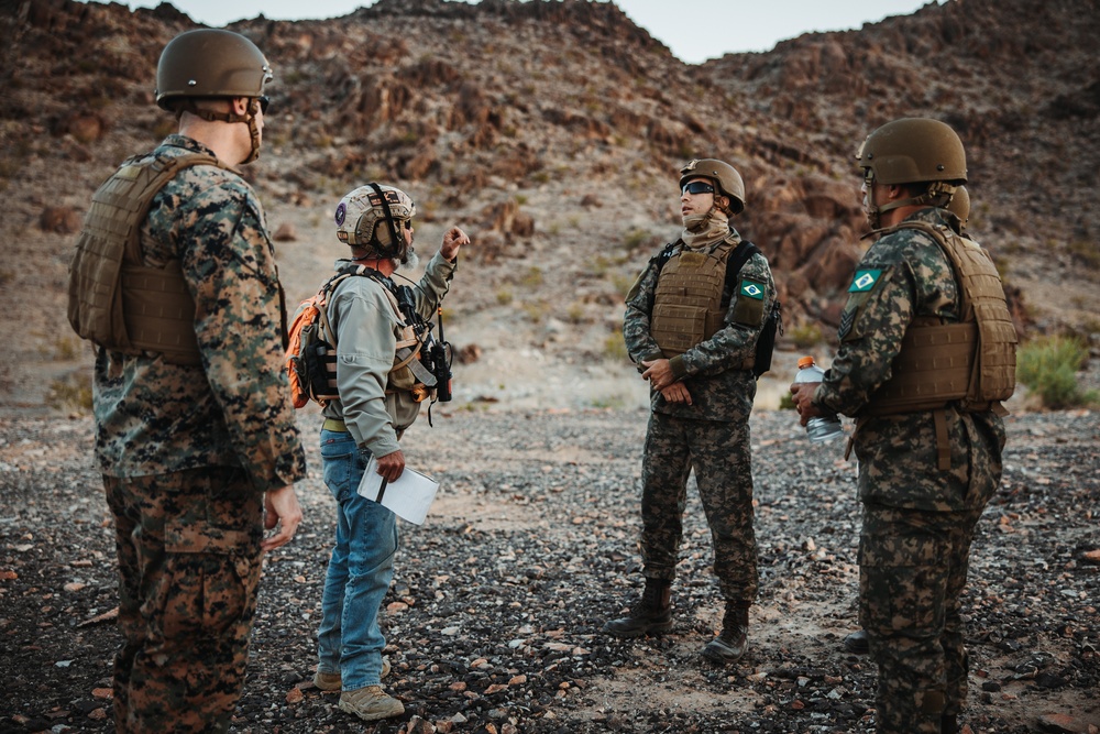 Marines with 1/24 conduct company attacks during ITX 4-24