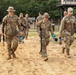 Team USA candidates arrive at the M4 rifle range