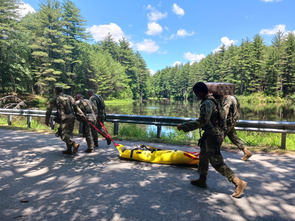 Massachusetts engingeers take scenic stroll at Devens