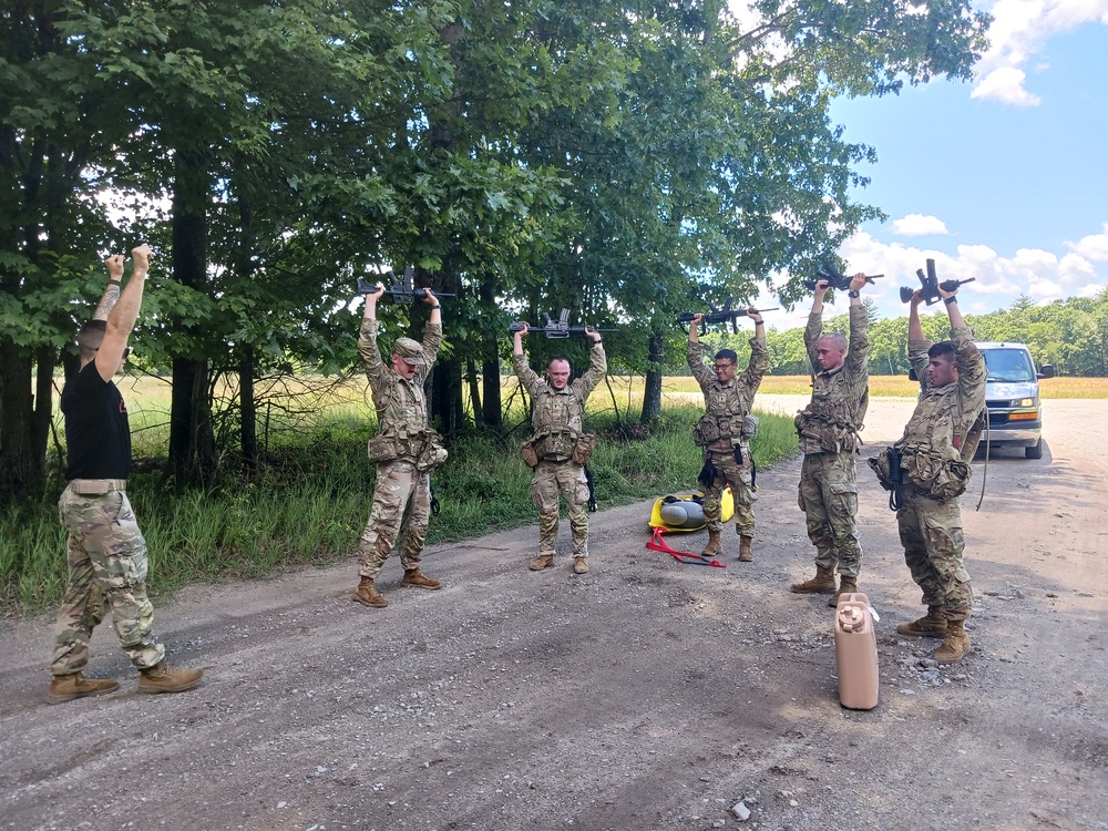 Cramming a month's work into four days of pre-Sapper course