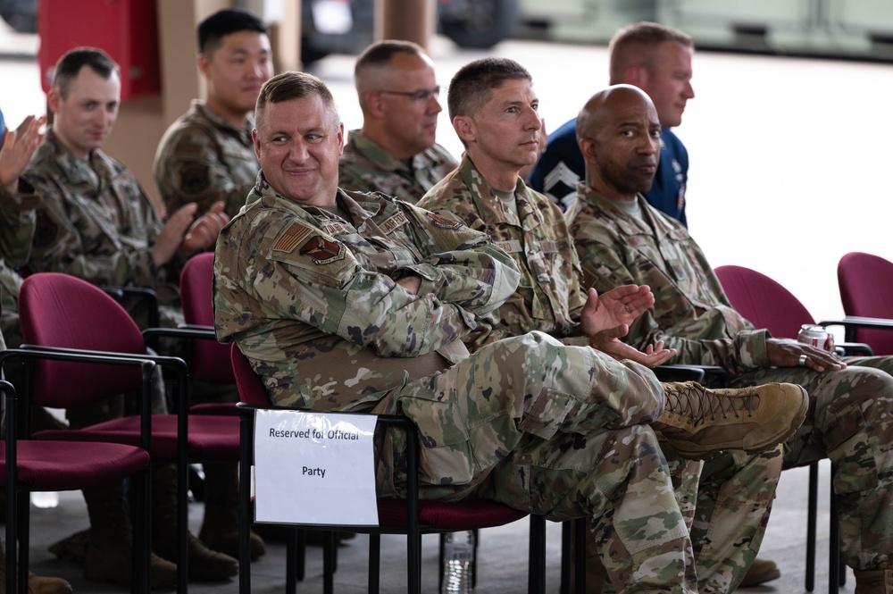 Chief Master Sgt. Patrick O'Bryan honored in formal induction ceremony