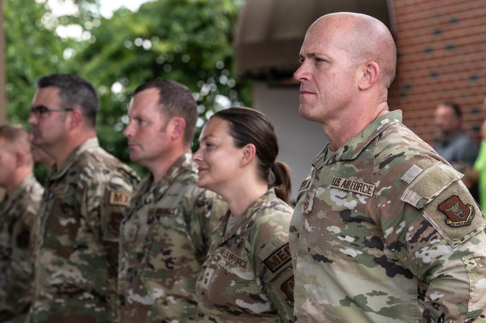 Chief Master Sgt. Patrick O'Bryan honored in formal induction ceremony