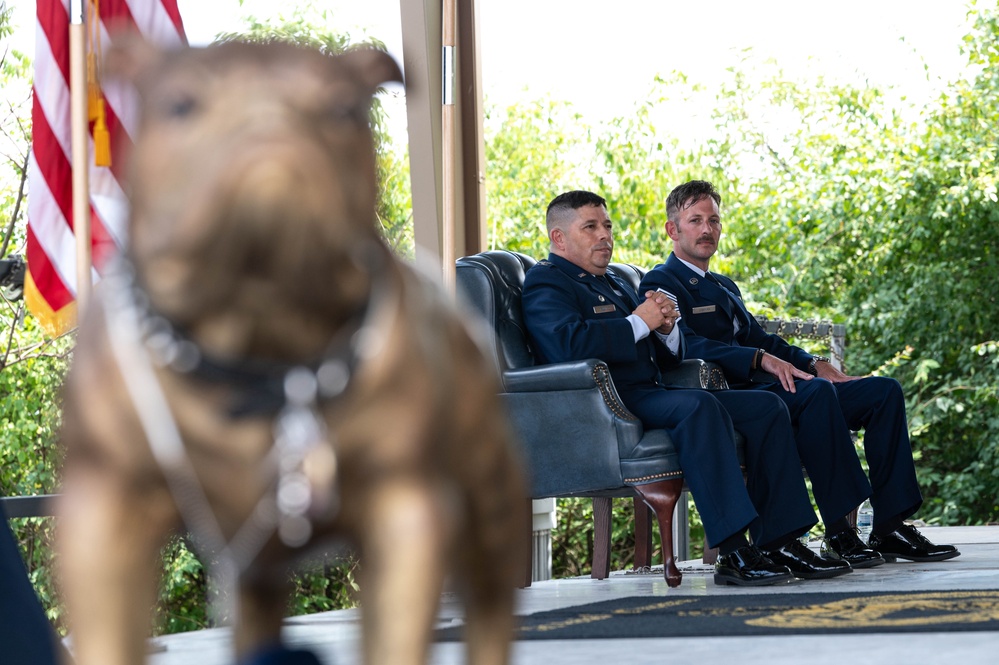 Chief Master Sgt. Patrick O'Bryan honored in formal induction ceremony