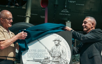 Unveiled: minted USMC coins for 250th anniversary