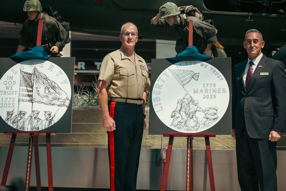 U.S. Mint and Marine Corps Heritage Foundation Unveil the New Trio of Marine Corps Commemorative Coins