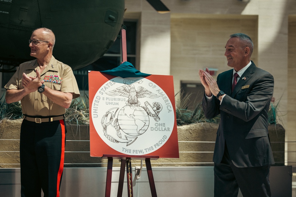 U.S. Mint and Marine Corps Heritage Foundation Unveil the New Trio of Marine Corps Commemorative Coins